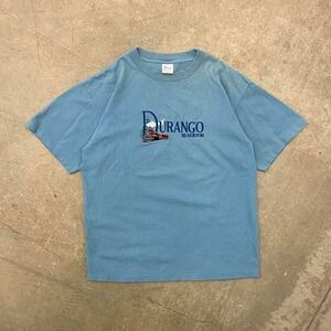 Vintage 90s Durango Silverton Colorado Nature Destination Desert Heat T-Shirt XL